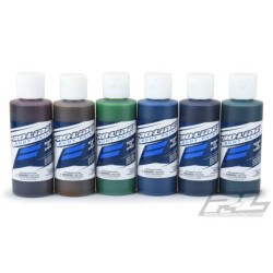 Pro-Line RC Body Paint All Candy Color Set (6 Pack) CANDY
