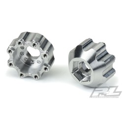 8x32 to 17mm 1/2 Offset Aluminum Hex Adapters for Pro-Line 8x32 3.8 Wheels 2pcs