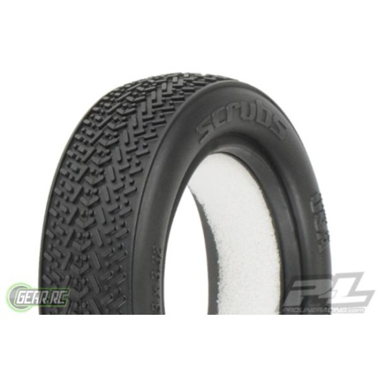 Scrubs 2.2 2WD M3 (Soft) Off-Road Buggy Front Tires (2)