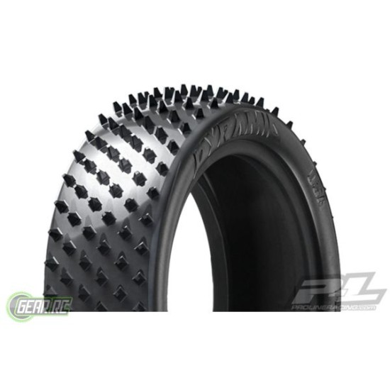 Pyramid 2.2 2WD Z4 (Soft Carpet) Off-Road Carpet Buggy Front Tires (2)