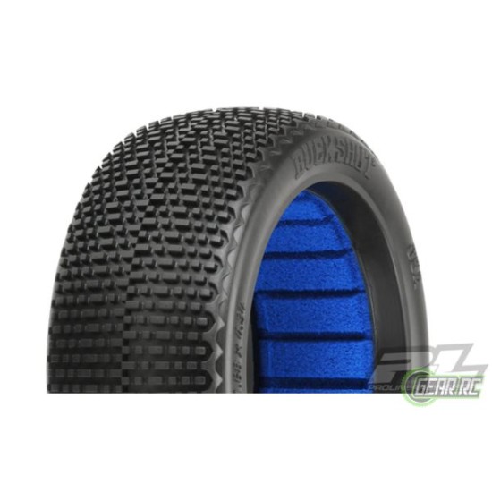 Buck Shot S2 (Medium) Off-Road 1:8 Buggy Tires (2) for Front or Rear