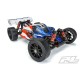 Avenger HP S3 (Soft) Street BELTED 1:8 Buggy Tires Mounted on Mach 10 Black Wheels (2) for Front or Rear