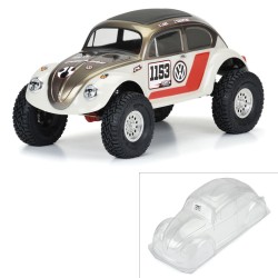 1/10 Volkswagen Beetle Clear Body 12.3 Wheelbase Crawlers 313mm