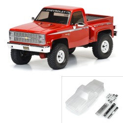 Proline 1982 Chevy K-10 Transparante Body Set met Schaalaccessoires 1/10 312mm