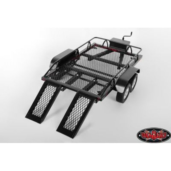 RC4WD BigDog 1/10 Dual Axle Scale Car/Truck Trailer (Z-H0003)