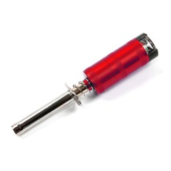 Glo-Starter with Meter SC-Size Red anodized zonder accu
