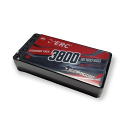 Sunpadow hardcase shorty ERC Lipo Battery 3800mAh-2S1P-7.4V 4mm plugs
