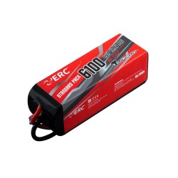 Sunpadow softcase ERC Lipo Battery 6100mAh 90c 14.8V xt90