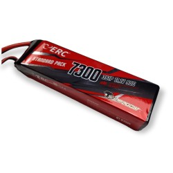 Sunpadow softcase ERC Lipo Battery 7300mAh-3S1P-11.1V XT90