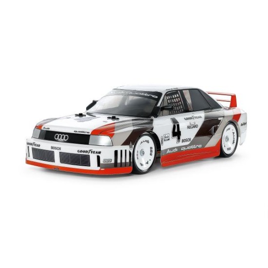De Tamiya 1/10 Audi 90 Quattro Racing (TT-02) bouwkit