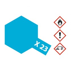 X-23 Helderblauw glanzend 23ml Glas