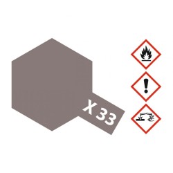X-33 Brons glanzend 23ml Glas