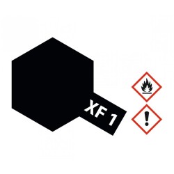 XF-1 Zwart mat 23ml Glas