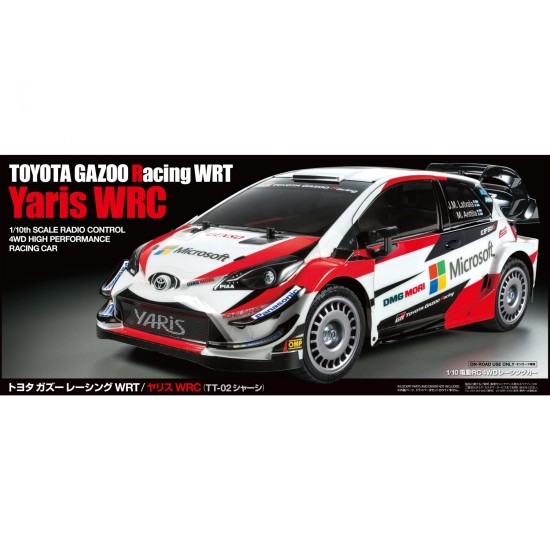 Tamiya Toyota Gazoo Racing WRT Yaris WRC TT-02 bouwdoos