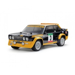 Tamiya 1/10 Fiat 131 Abarth Olio Fiat MF-01X bouwdoos met gespoten body