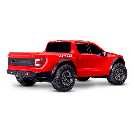 Ford F-150 raptor 4X4 schaal 1/10 brushles rood