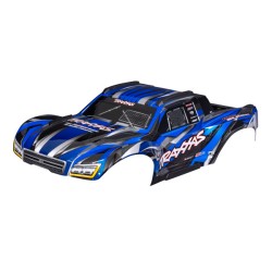 Carrosserie, Maxx Slash, blauw (geschilderd) / stickervel (gemonteerd met carrosseriesteun