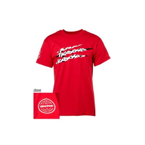 Slash Tee T-shirt Red S