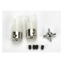 U- joints (2)/ 3mm set screws (4)