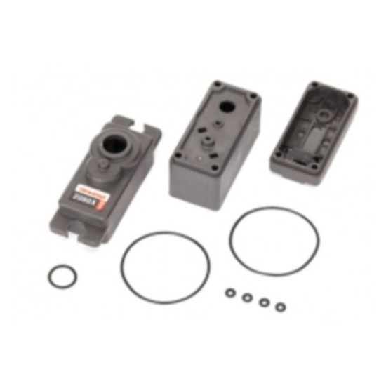 Servo case/ gaskets (for 2080X metal gear, micro, waterproof servo)