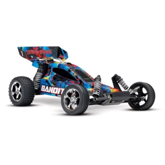 Traxxas Bandit RTR 2.4GHz TQ  Rock&Roll (zonder batterij en lader)