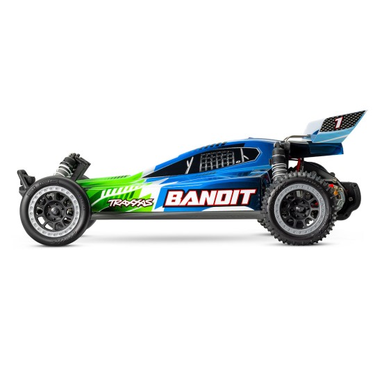 Traxxas Bandit XL5 incl LED verlichting, batterij en 12v lader (groen)