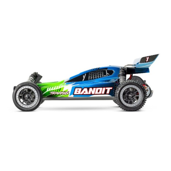 Traxxas Bandit XL5 buggy met  batterij en USB C lader Groen