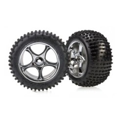 Tires & wheels, assembled (Tracer 2.2 chrome wheels, Alias 2