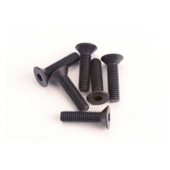 Screws, 3x12mm countersunk machine (6) (hex drive)