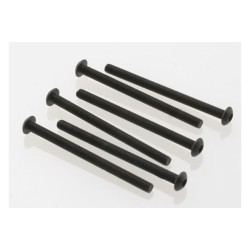 Screws, 3x40mm button-head machine (hex drive) (6)