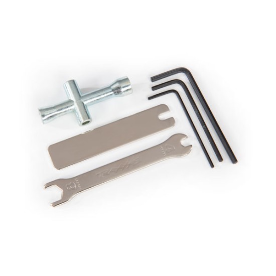Tool set (includes 1.5mm hex wrench / 2.0mm hex wrench / 2.5mm hex wrench/ 4-way wrench/ 8mm & 4mm wrench/ U-joint wrench)