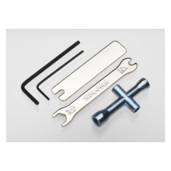 Tool Set (1.5mm &2.5mm allens/ 4-way lug, 8mm &4mm wrench & (niet meer leverbaar vervangende nummer TRX2748R )