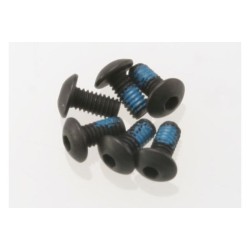 Screws, 2.5x5mm button-head machine (hex drive) (6)