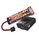 Stampede 1/10 Schaal Monster Truck met USB-c lader en 3000mah accu Blauw