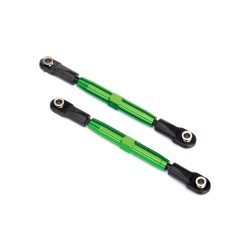 Camber links, rear (TUBES green-anodized, 7075-T6 aluminum, stronger than titanium)