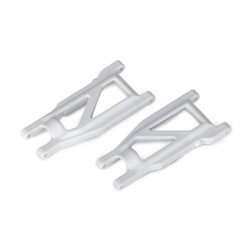 Suspension arms, white, front/rear (left & right) (2) (heavy duty, cold weather