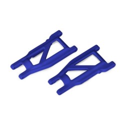 Suspension arms, blue, front/rear (left & right) (2) (heavy duty, cold weather m