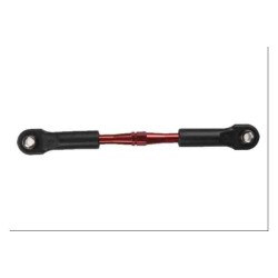 Turnbuckle, aluminum (red-anodized), camber link, rear, 49mm