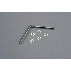 Suspension pins, 2.5x29mm (king pins) w/ E-clips (2) (stre
