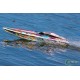 Traxxas Blast RTR TQ 2.4GHz High Performance Boat oranje 12volt lader en accu