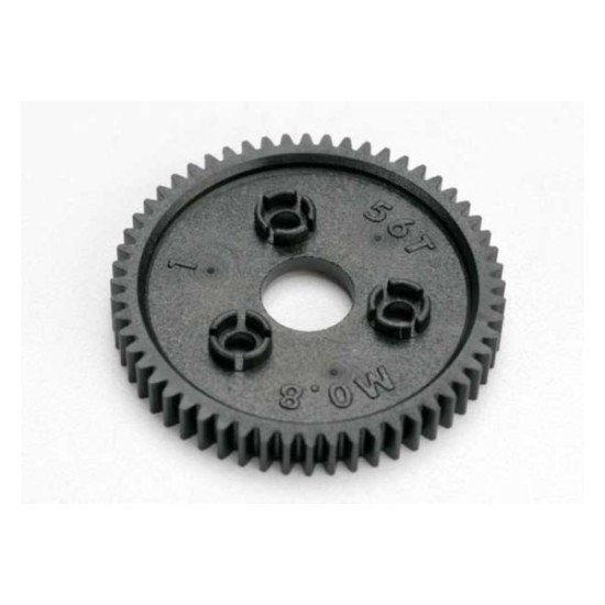 Spur gear, 56-tooth (0.8 metric pitch)