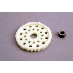 Spur gear (84-tooth) (48-pitch) w/bushing