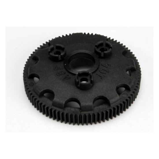 Spur gear, 90-tooth (48-pitch) (for models with Torque-Contr