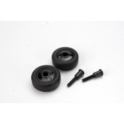 Wheels (4)/ Axles (2), for Maxx wheelie bar