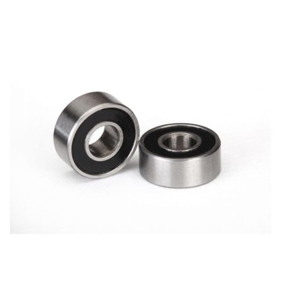 4x10x4mm (2)Ball bearings black rubber sealed 