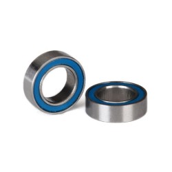 6x10x3mm (2)Ball bearings blue rubber sealed 