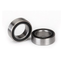 5x8x2.5mm (2)Ball bearings black rubber sealed 