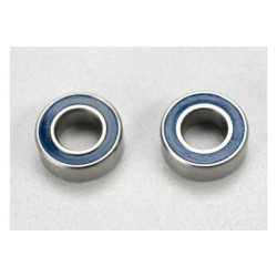 5x10x4mm (2)Ball bearings blue rubber sealed 