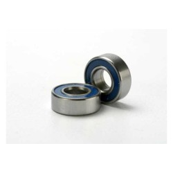 5x11x4mm (2)Ball bearings blue rubber sealed 