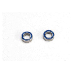 4x7x2.5mm (2)Ball bearings blue rubber sealed 